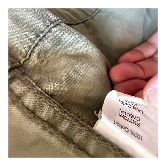 Madewell Fleet Jacket Women’s Green Military Field Zip Utility Cotton Pockets S - Picture 14 of 16